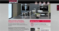Desktop Screenshot of elektro-ginschel.de